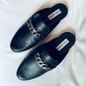 Steve Madden Black Mules Size 8.5